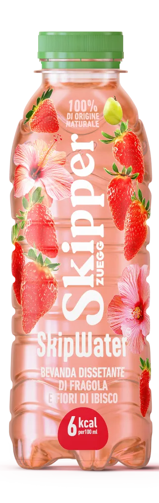 SkipWater Fragola e Fiori di Ibisco 500ML