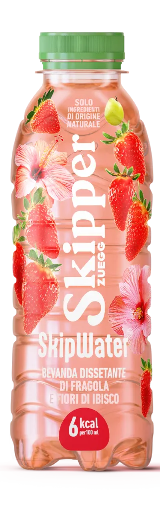 SkipWater Fragola e Fiori di Ibisco 500ML