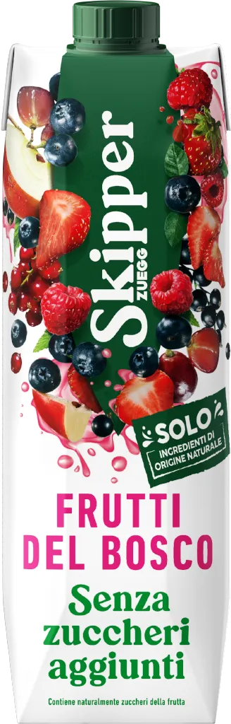 Senza zuccheri aggiunti Frutti del bosco 1000ML