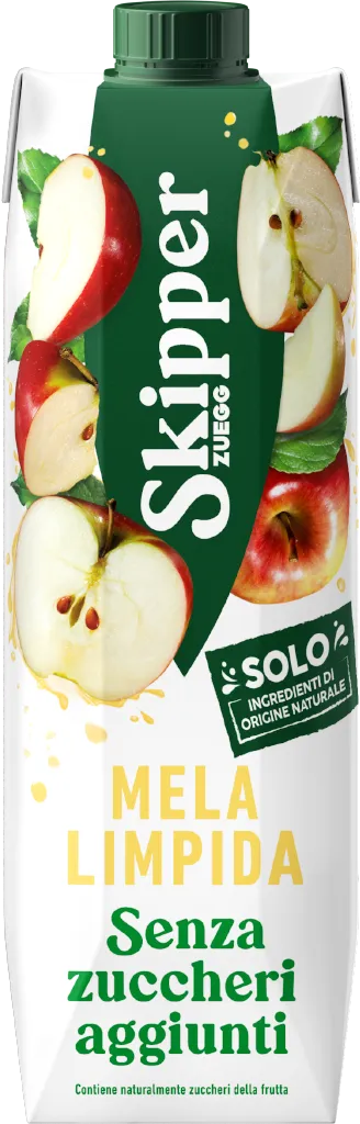 Senza zuccheri aggiunti Mela limpida 1000ML