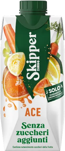 Senza zuccheri aggiunti ACE 330ML
